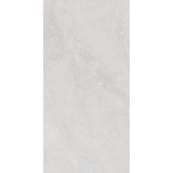 Lichtgrijze textuur met subtiele diagonale strepen van Munich White 60x120 anti-slip rett