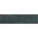 Donker teal keramische tegel met verweerd oppervlak, Mussa Green glans 7,5x30