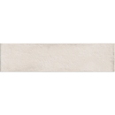 Verweerde witte keramische tegel met rustieke structuur, Mussa Ivory Glans 7,5x30