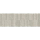 Grijze mytos bone still decor wandtegel 30x90 met subtiele textuur en rechthoekig mozaïekdesign
