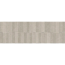 Gray mytos sand still decor wandtegel 30x90 rett stone tiles arranged in a uniform grid pattern