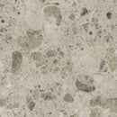 Speckled grey and beige terrazzo surface of Nativa Grey 120x120 rett