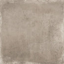 Gray concrete tile with textured weathered surface in neografton rust 80x80 rett for rustic flooring