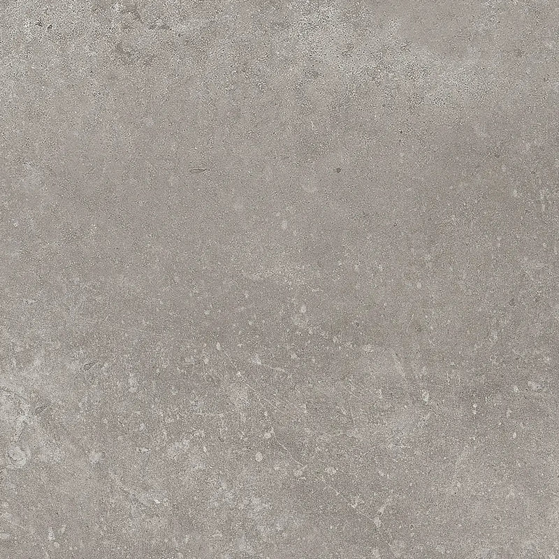 Grijze betonoppervlakte met gemêleerd profiel van Nexus Pearl R11 60x60 rett