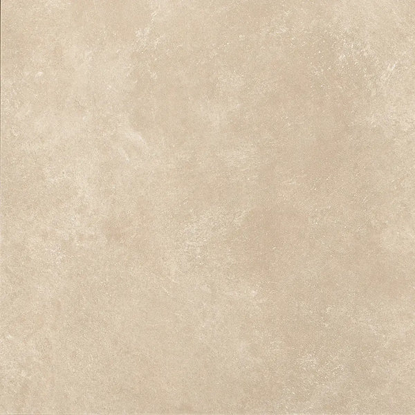 Beige textuuroppervlak met gemarmerde patronen van Nobu Beige 120x120 rett