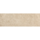 Beige of crème gekleurde wandtegel 25x75 met een gemêleerd, steenachtig uiterlijk