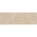 Textured beige brick wall of Nobu Beige wandtegel row 25x75 rett met striations