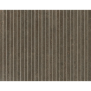 Vertical grijs en witte strepen in het Nobu Cocoa Tratti Mosaico 1x24 ontwerp