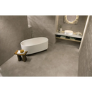 Moderne witte vrijstaande ovale badkuip bij Nobu Grey 60x60 rett