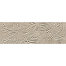 Beige wandtegel met palmbladpatronen, Nobu Grey wandtegel fossil 25x75