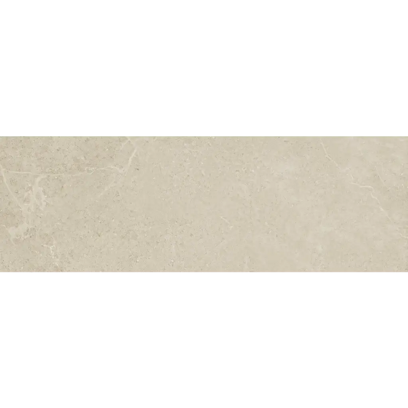 Beige Norwich Sand wandtegel 40x120 rett met subtiele gemarmerde textuur