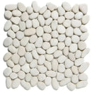 NSR200 Ivory vloertegels met glad off-white rivierkeien, perfect voor je tegels