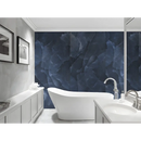 Moderne vrijstaande witte badkuip met ronde randen, Onyx Ek Blue pulido 120x280 rett