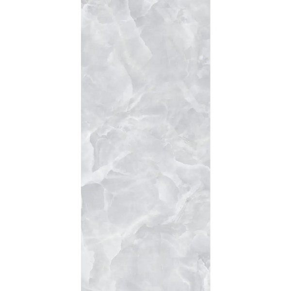 Crumpled white paper met creases en folds, ideaal voor Onyx Ek Grey Pulido 80x160 Rett