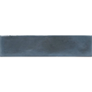 Donkere blauw-grijze keramische subway tegel met glanzende afwerking, Opal Marine glans