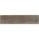 Opal Moka glans 7,5x30 tegel met een vintage uitstraling en bruin keramiek