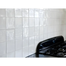 Zwarte gasfornuis met meerdere branders, perfect voor Oud Hollandse Witjes 13x13