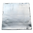 Vierkante zilveren folie met een licht gekreukt oppervlak voor Oud Hollandse Witjes