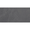 Donkergrijze betonwand met ruwe textuur van Overland Antraciet 60x120 gerectificeerd