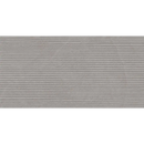 Grijze ribbelstructuur van Baldocer Overland Greige Groove 60x120 wandtegel