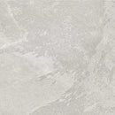 Lichte grijze steen of marmer textuur met subtiele draaipatronen van Overland Pearl 60x60