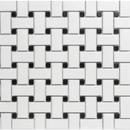 PABW140925 wit zwart mat keramische tegels, wit zwart mat design, zwart wit tegels