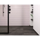 Roze hexagonale wandfolie met geometrisch design, perfect voor PAP1C72 roze glanzend