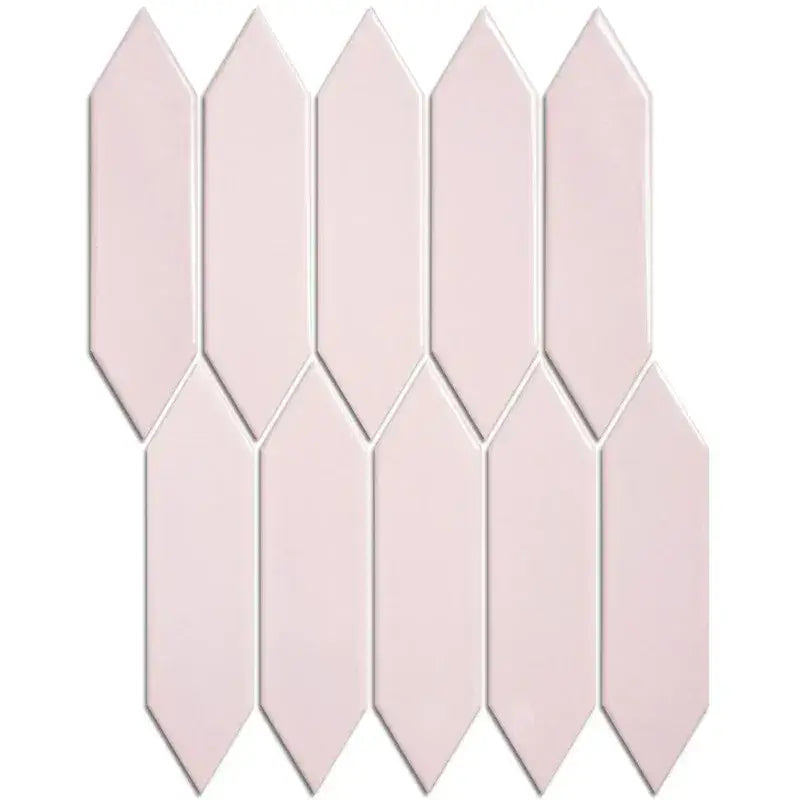 Glanzende lichtroze papic72 pink glossy tegel voor een stijlvolle muur of vloer