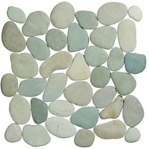 Pebbles Green Flores 30x30 cm - Wandtegel / Vloertegel Top