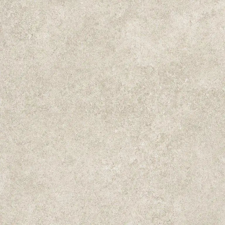 Beige textured concrete tile with subtle gray veining pierre ozone pearl 60x60 rett design