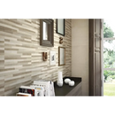 Textured Pierre Taupe 30x60 rett stone wall tiles in a stylish horizontal pattern