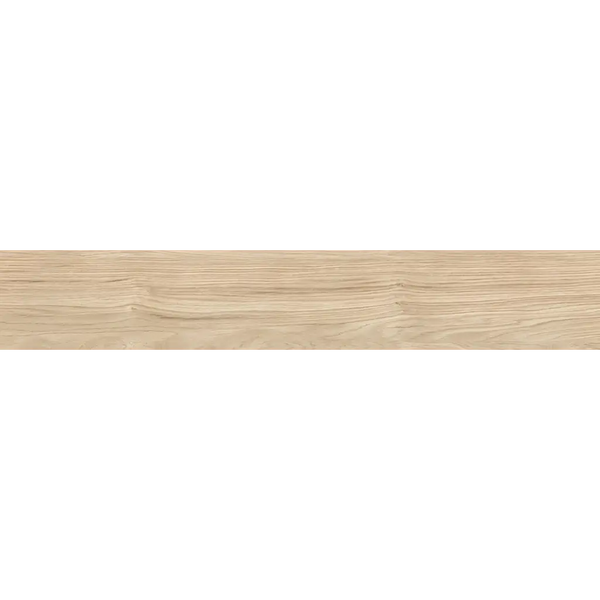 Lichtkleurige houten plank met natuurlijke nerven van Plein Air Beige 20x120 rett