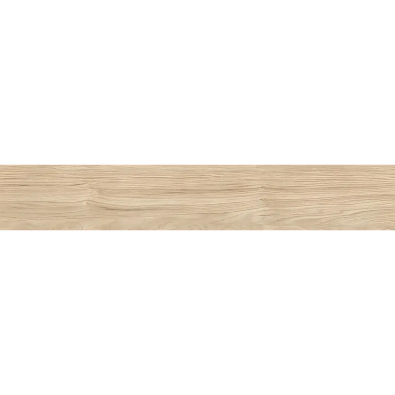 Lichtkleurige houten plank met natuurlijke nerven van Plein Air Beige 20x120 rett