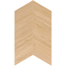 Licht houten planken in een beige chevronpatroon van Plein Air Beige