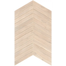Lichte houten planken in chevronpatroon voor Plein Air Licht Chevron 7,5x45
