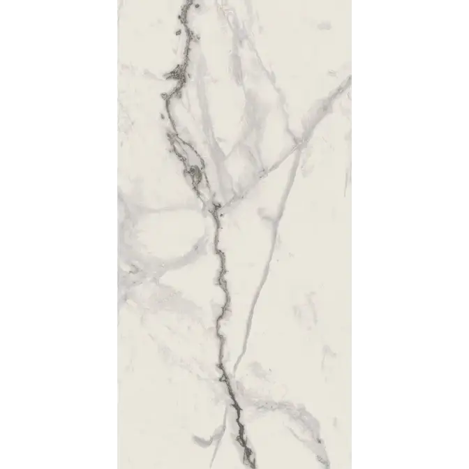 Polar 60x120 vloertegels met witte marmerlook en grijze aderen voor een stijlvolle vloer