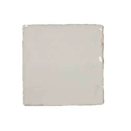 Witte keramische tegel Porto 10x10cm F24 met licht oneffen randen