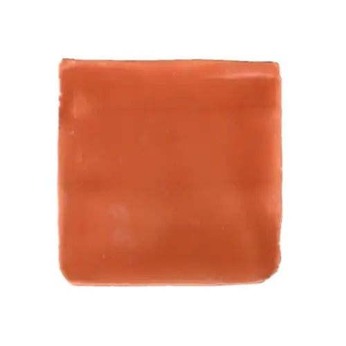 Terracotta kleurige vierkant met zachte, vervaagde randen van Porto 10x10cm F26