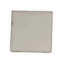 Witte keramische Porto 10x10cm tegel met licht ruwe randen