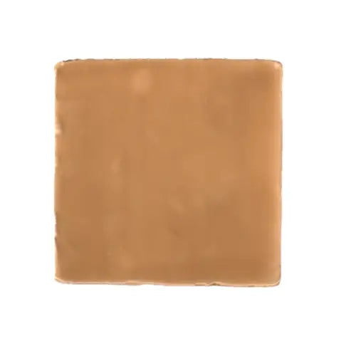 Bruin vierkant Porto 10x10cm F37 met gladde randen en uniforme tan kleur