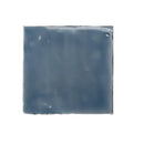 Mooie Porto 10x10cm F50 keramische tegel in blauw met een gemêleerd oppervlak