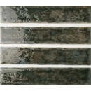 Metallic ceramic subway tegels Potters Umber 5x25 met groene glazuur uit prachtige collectie