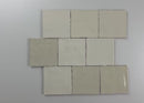 Moos Ivory glans handvorm 13x13