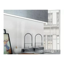 Twee sprong-nekr magneetsproeiers met gebogen tuiten van Prissmacer Glans Wit