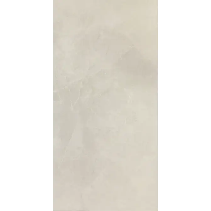 Witte Pulpis Prime Light Grey Glans tegel met subtiele grijze adering en glanzende afwerking