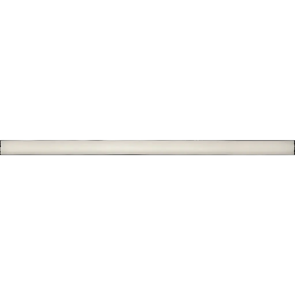 Horizontale grijze rechthoekige balk van Quarter Round Colonial Ivory mat 1,5x30