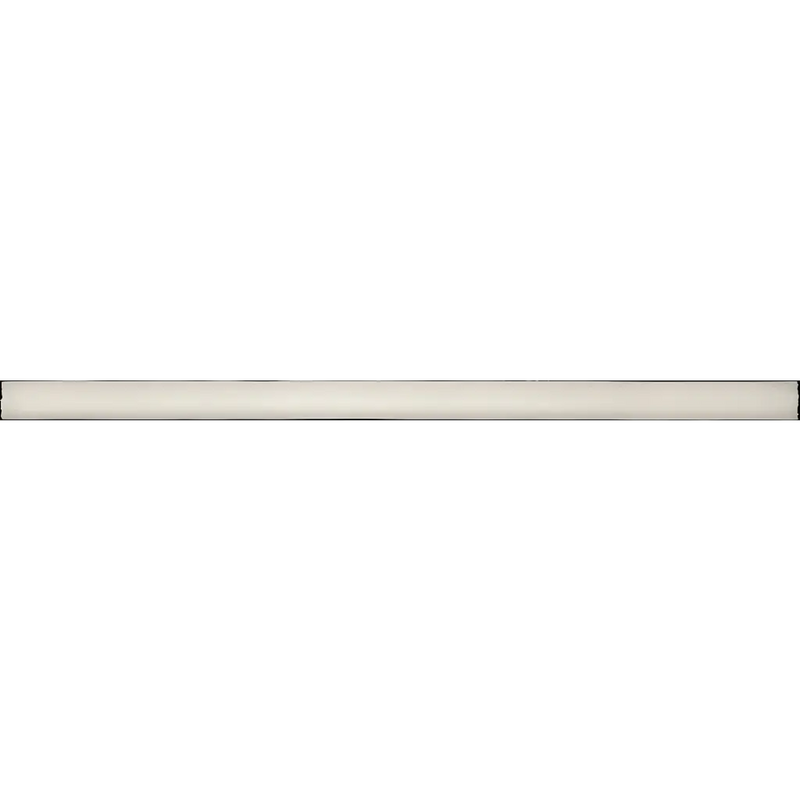 Horizontale grijze rechthoekige balk van Quarter Round Colonial Ivory mat 1,5x30