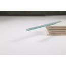 Lichtblauwe pen naast papieren bij Kwart Rond Koloniaal Sky glans 1,5x30