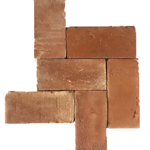 Rustic rode terracotta hoektegel Alhambra bejmat 24x11x2 cm