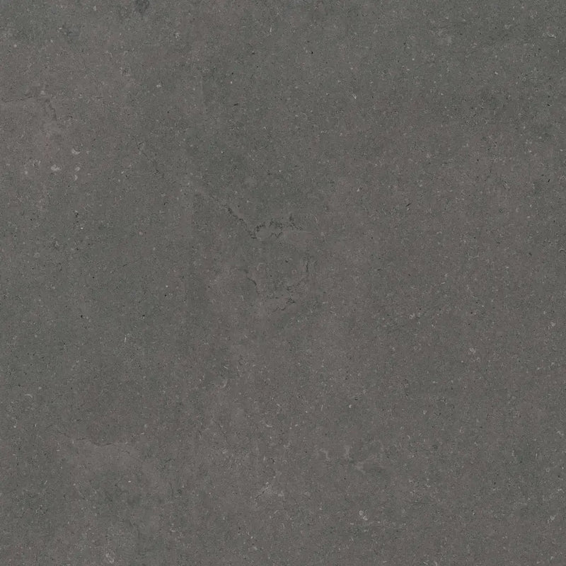 Donkere grijze steen tegel rift anthracite 90x90 met subtiele natuurlijke textuur en lichte aders anthracite 90x90 rett